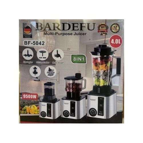 BARDEFU 8-in-1 blender functions